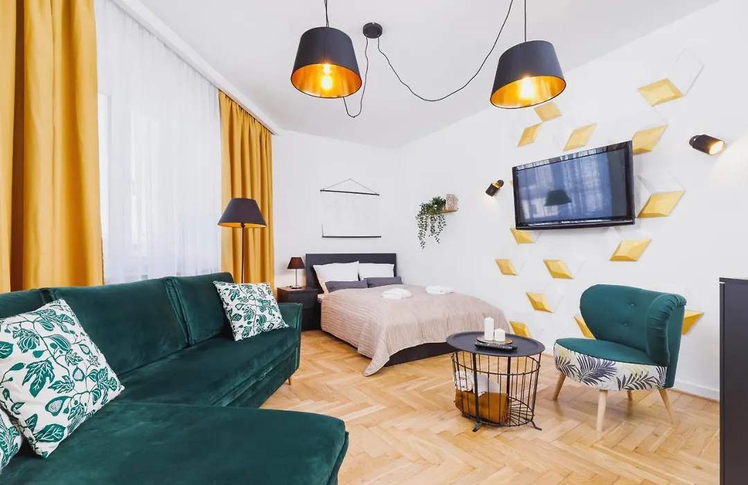 Studio Apartment Daszynskiego Cracow By Noclegi Renters-1