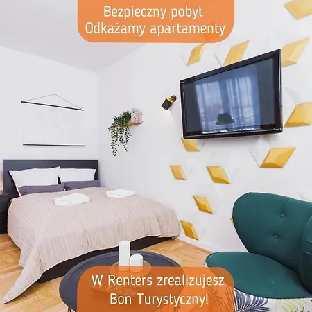 Studio Apartment Daszynskiego Cracow By Noclegi Renters-3